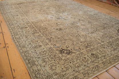7.5x10.5 Vintage Distressed Tabriz Carpet
