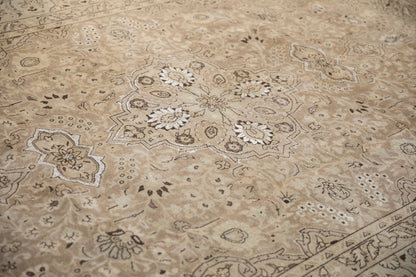 7.5x10.5 Vintage Distressed Tabriz Carpet