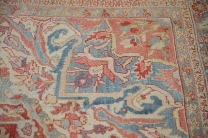 RESERVED 10x13 Vintage Distressed Heriz Carpet