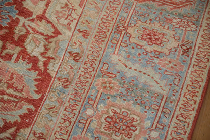 RESERVED 10x13 Vintage Distressed Heriz Carpet