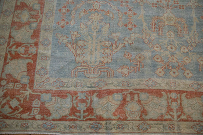 8.5x12 Vintage Distressed Mahal Carpet