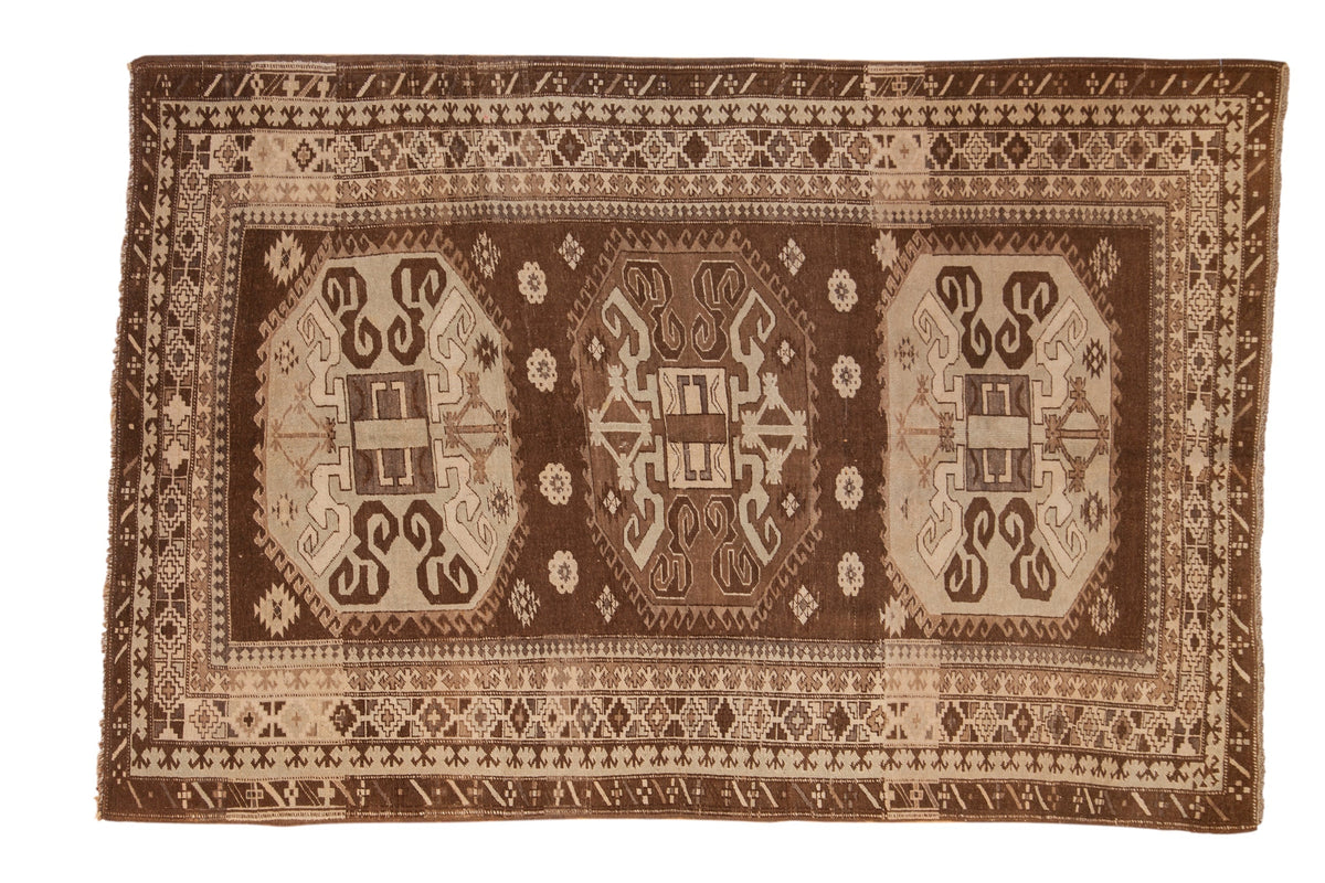 5.5x8.5 Vintage Distressed Kars Carpet