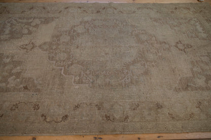 6x10 Vintage Distressed Oushak Carpet