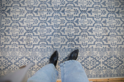 6x9.5 Vintage Agra Carpet