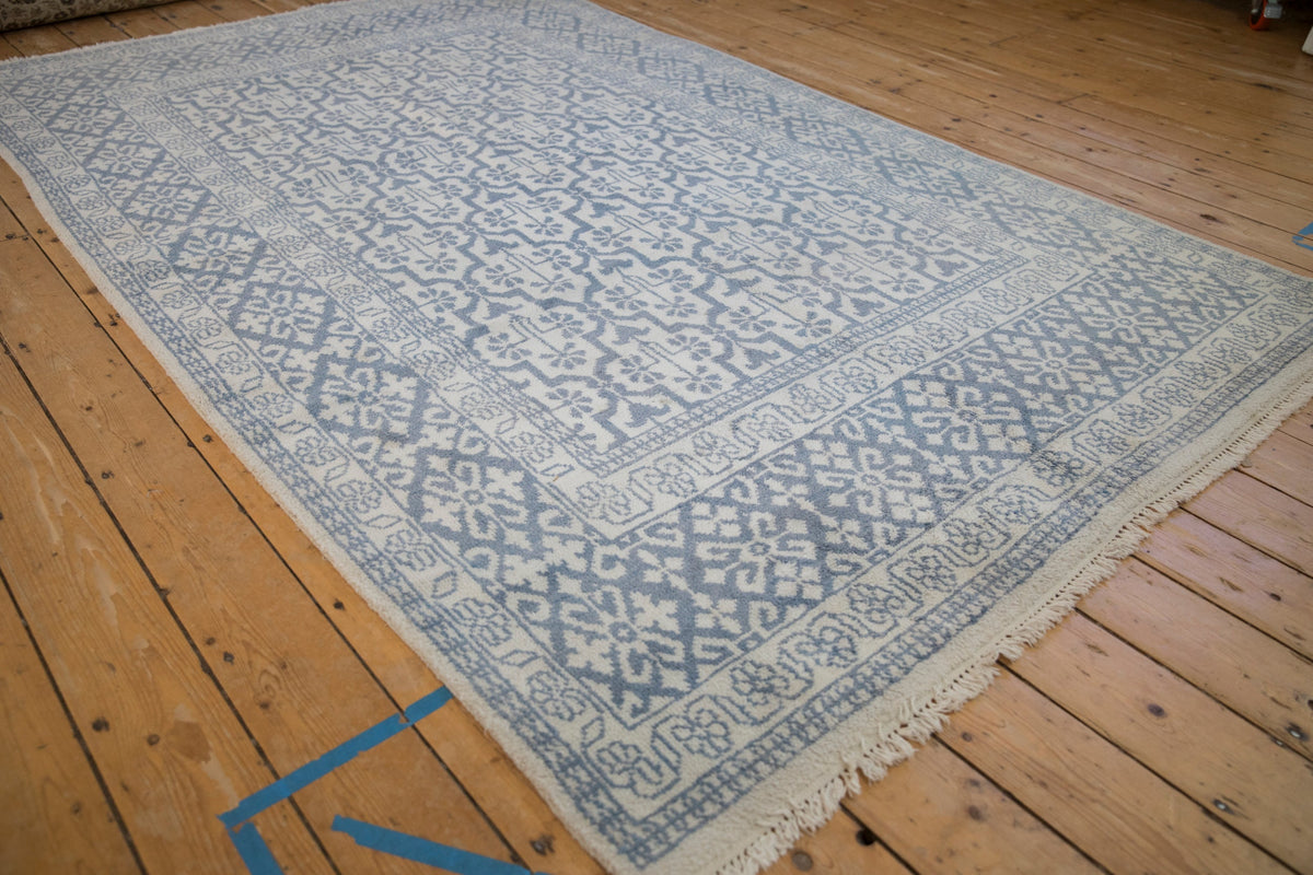 6x9.5 Vintage Agra Carpet