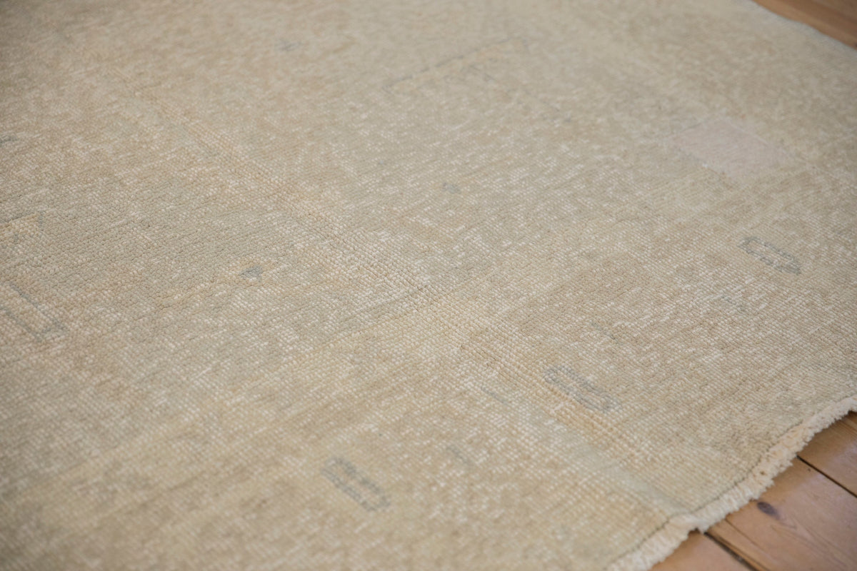 5.5x6.5 Vintage Distressed Oushak Carpet