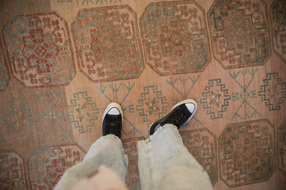 7x10.5 Vintage Distressed Ersari Carpet