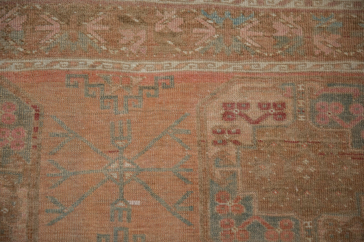 7x10.5 Vintage Distressed Ersari Carpet