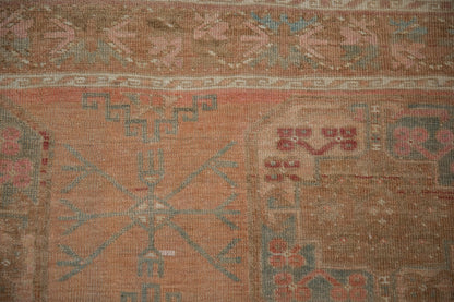7x10.5 Vintage Distressed Ersari Carpet