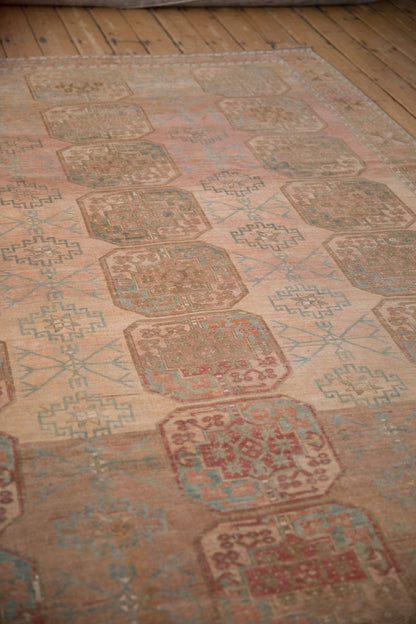 7x10.5 Vintage Distressed Ersari Carpet