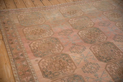 7x10.5 Vintage Distressed Ersari Carpet