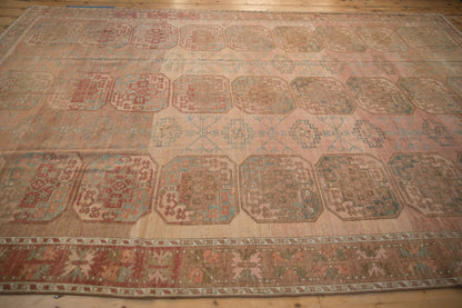 7x10.5 Vintage Distressed Ersari Carpet