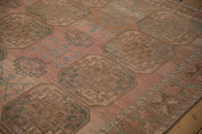 7x10.5 Vintage Distressed Ersari Carpet