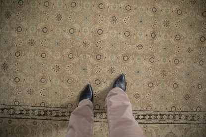8x11.5 Vintage Distressed Tabriz Carpet