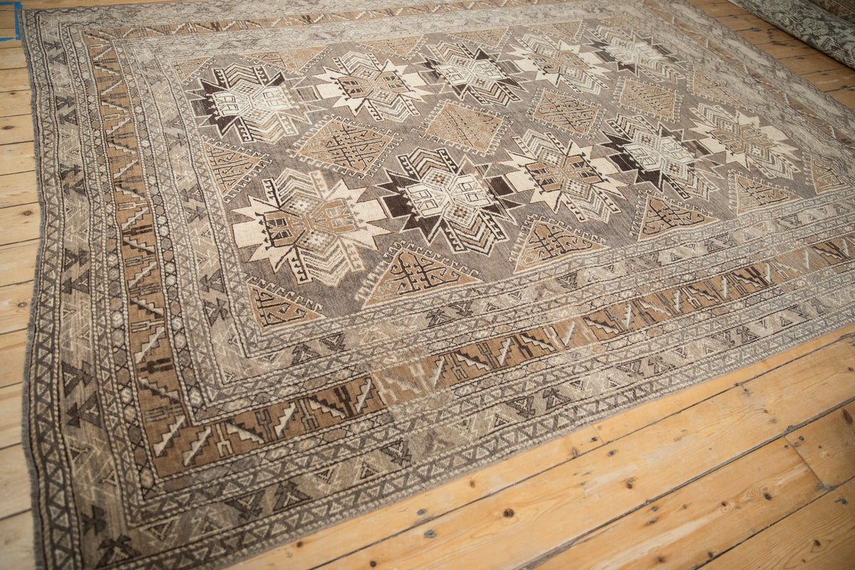 7x9.5 Vintage Distressed Kars Carpet