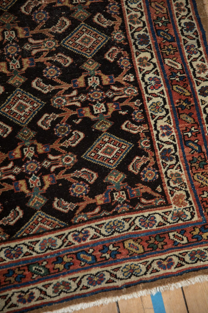 3.5x11.5 Antique Hamadan Rug Runner