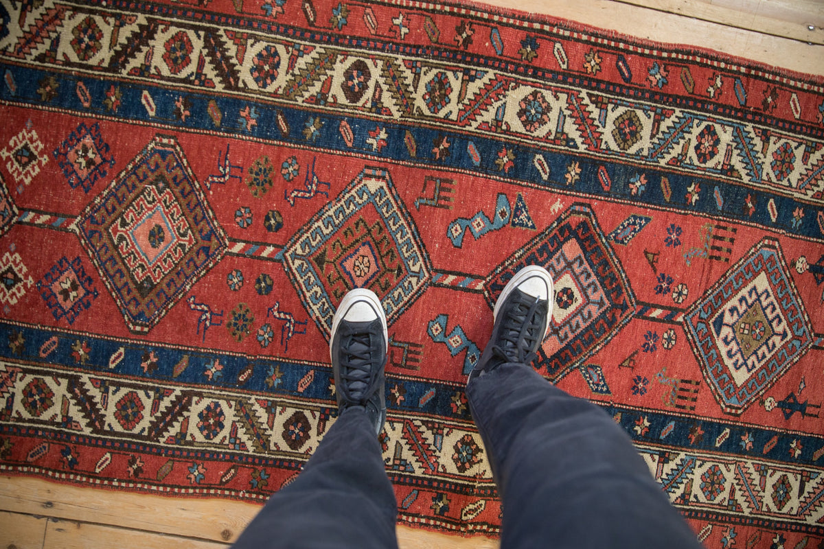 3x14.5 Antique Northwest Persian Rug Runner