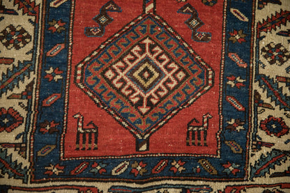 3x14.5 Antique Northwest Persian Rug Runner