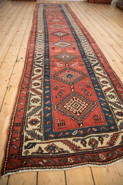 3x14.5 Antique Northwest Persian Rug Runner