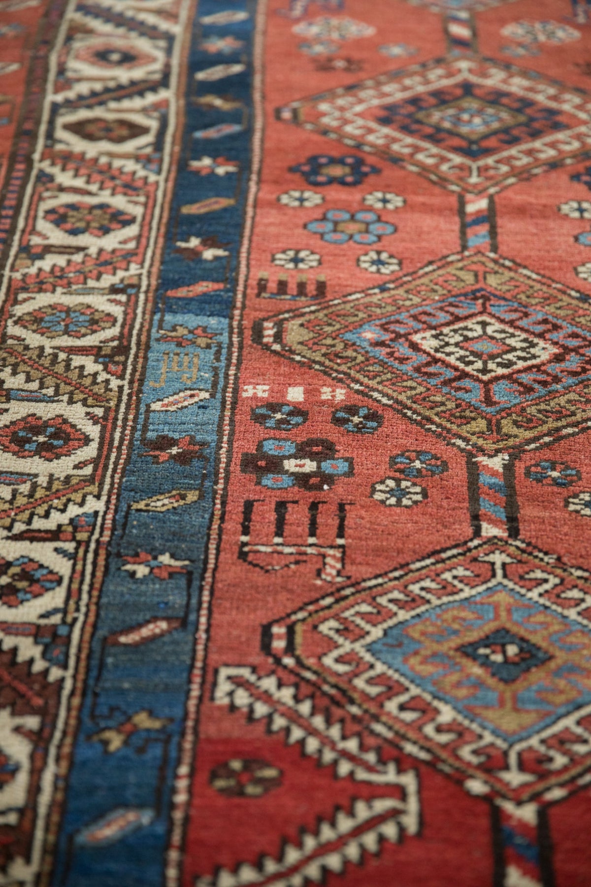 3x14.5 Antique Northwest Persian Rug Runner