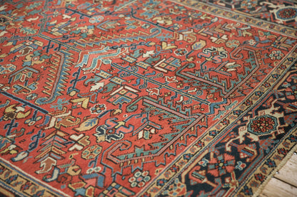 6.5x8.5 Vintage Heriz Carpet