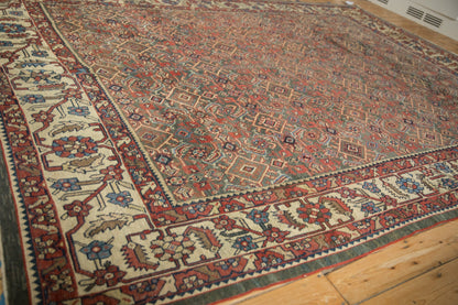 9x12.5 Vintage Distressed Mahal Carpet