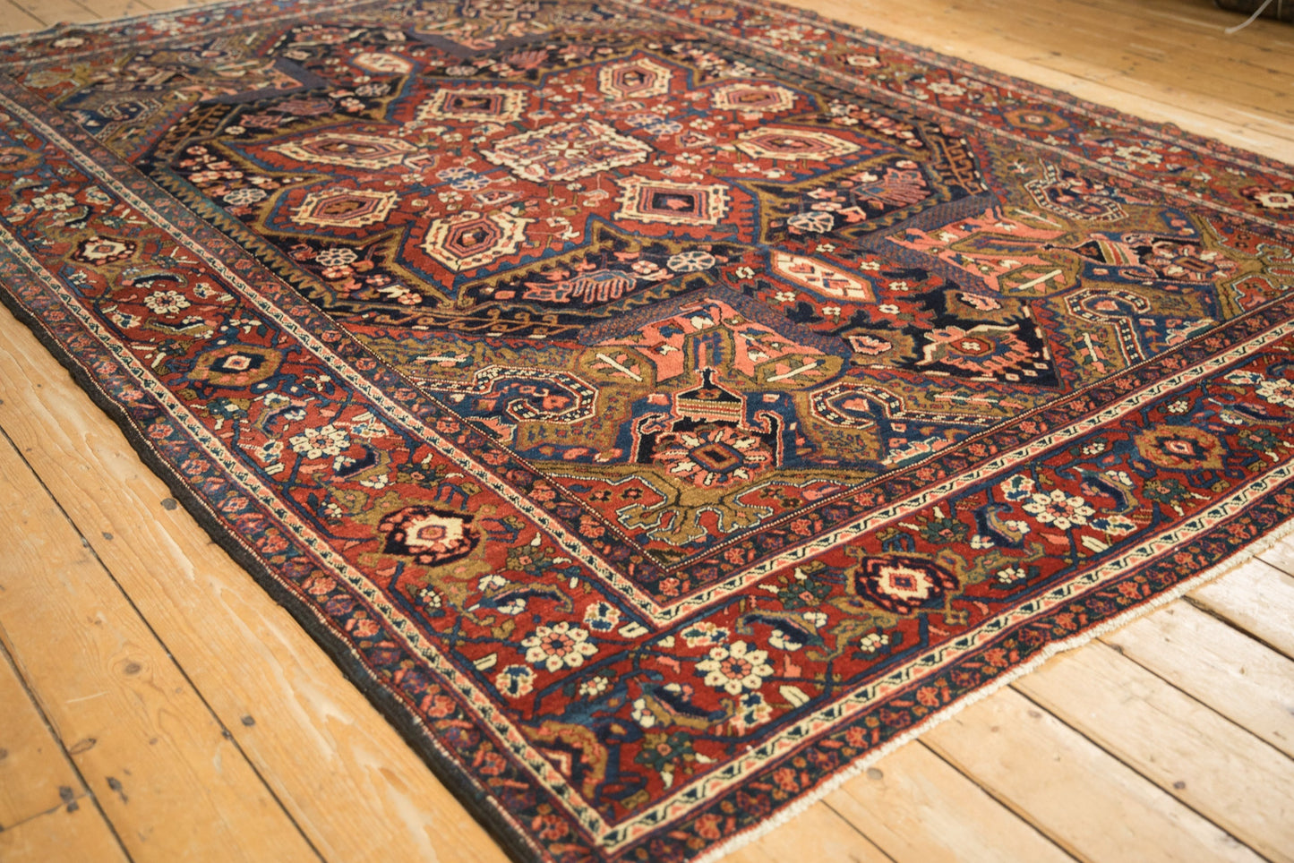 RESERVED 7.5x10.5 Vintage Heriz Carpet