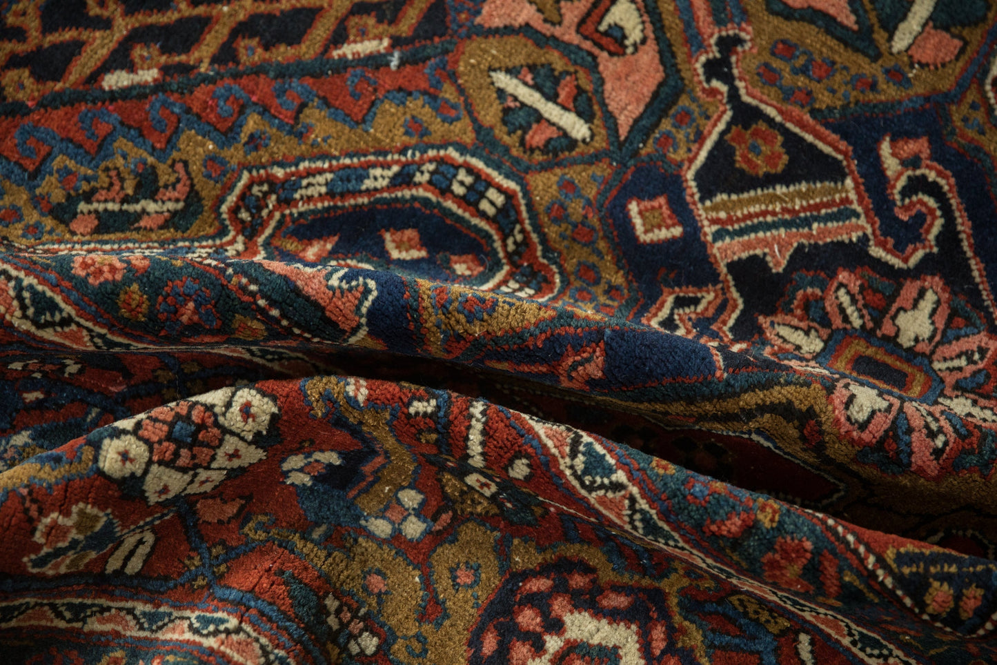 RESERVED 7.5x10.5 Vintage Heriz Carpet