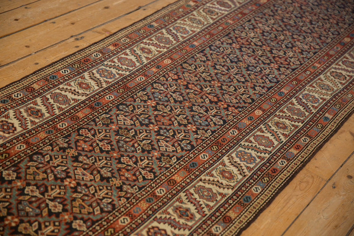 RESERVED 3.5x15.5 Antique Fine Malayer Rug Runner