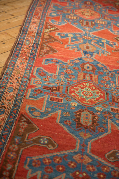 3.5x16.5 Antique Heriz Rug Runner