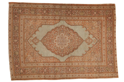4x6 Antique Tabriz Rug