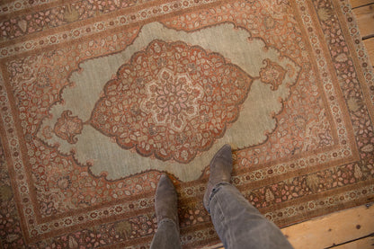4x6 Antique Tabriz Rug