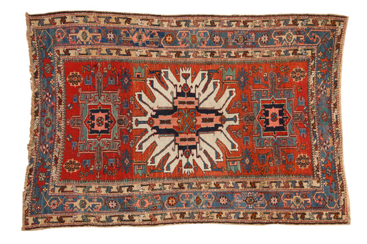 5x7.5 Antique Karaja Rug