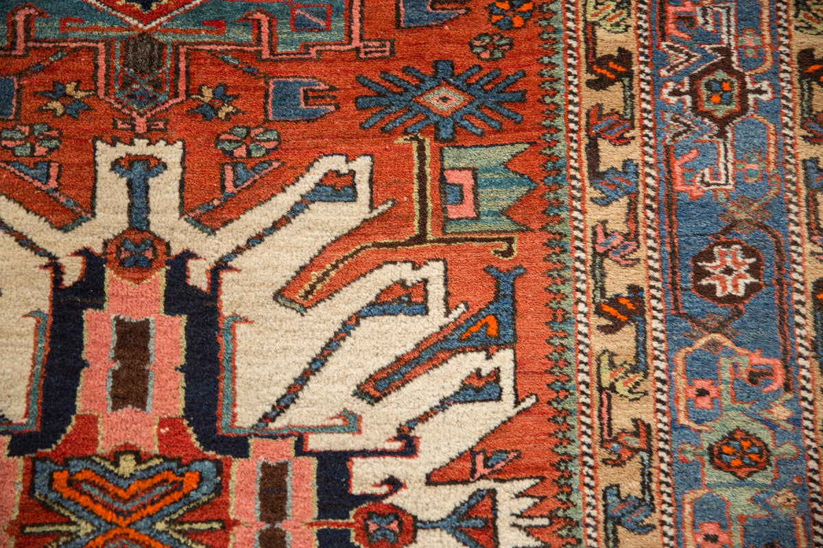 5x7.5 Antique Karaja Rug