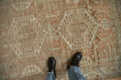 4.5x6.5 Vintage Distressed Malayer Rug