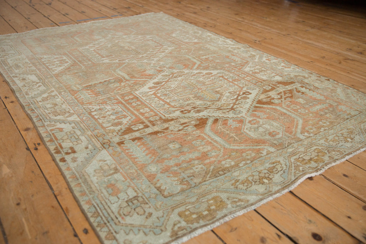 4.5x6.5 Vintage Distressed Malayer Rug