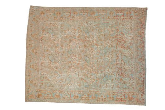 4.5x6 Vintage Distressed Afshar Rug