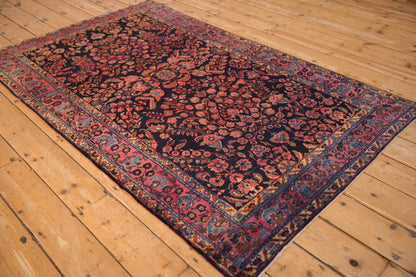 4x6.5 Antique Mohajeran Sarouk Rug
