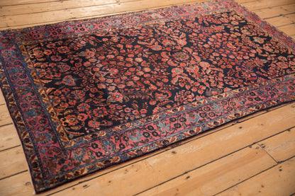 4x6.5 Antique Mohajeran Sarouk Rug