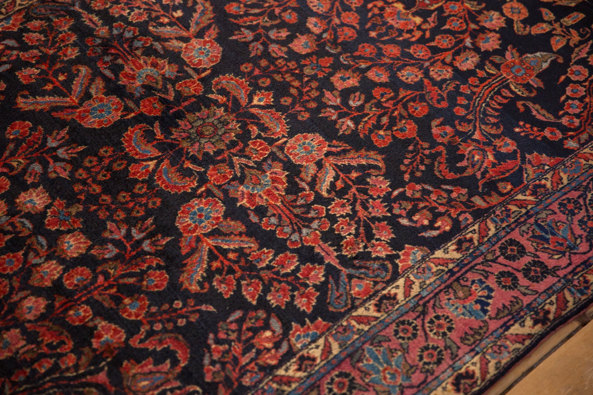 4x6.5 Antique Mohajeran Sarouk Rug