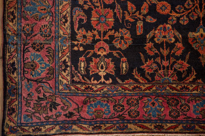 4x6.5 Antique Mohajeran Sarouk Rug
