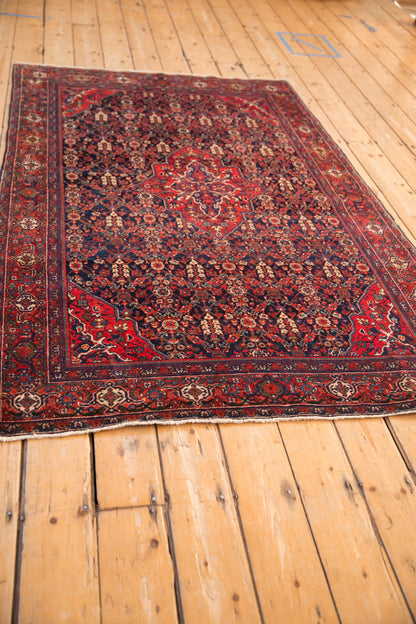 4x7 Antique Sarouk Rug
