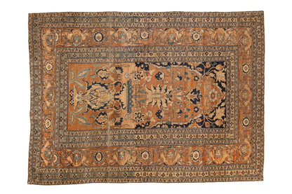 4.5x6 Antique Fine Tabriz Rug