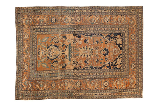4.5x6 Antique Fine Tabriz Rug