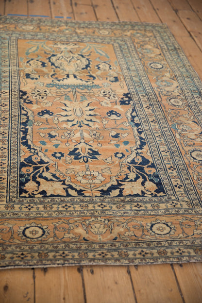 4.5x6 Antique Fine Tabriz Rug