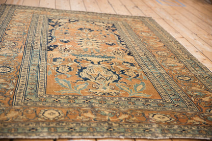4.5x6 Antique Fine Tabriz Rug