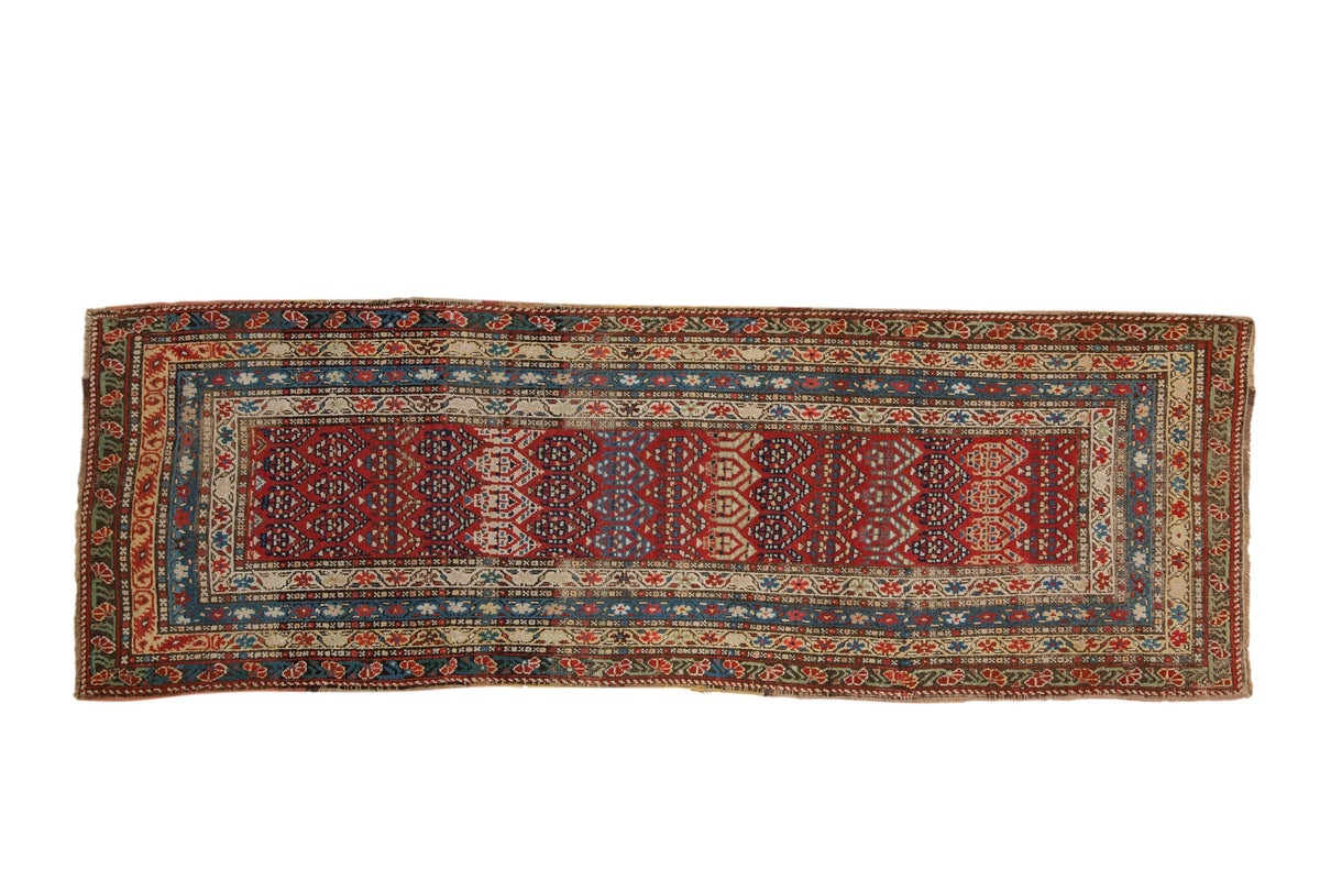 3x9 Antique Karabagh Rug Runner