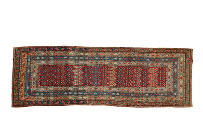 3x9 Antique Karabagh Rug Runner