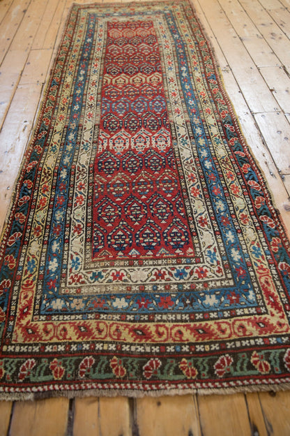3x9 Antique Karabagh Rug Runner