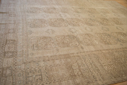 8.5x10.5 Vintage Distressed Ersari Carpet